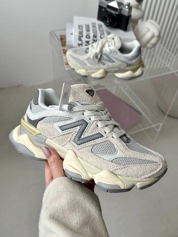 Кросівки New Balance 9060 Lunar New Year Grey | Замшеві кросівки S1414 фото