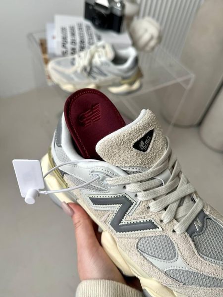 Кросівки New Balance 9060 Lunar New Year Grey | Замшеві кросівки S1414 фото