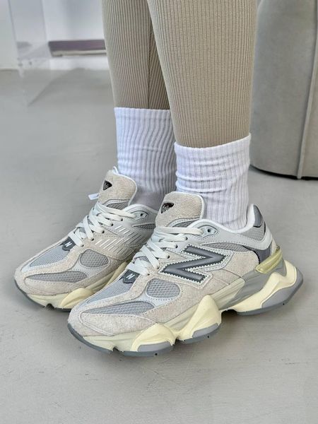 Кросівки New Balance 9060 Lunar New Year Grey | Замшеві кросівки S1414 фото