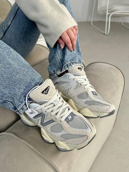 Кросівки New Balance 9060 Lunar New Year Grey | Замшеві кросівки S1414 фото