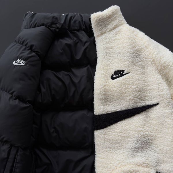Двухсторонняя зимняя куртка Nike мужская/унисекс yoda12 фото