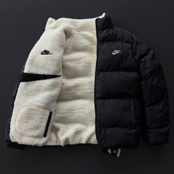 Двухсторонняя зимняя куртка Nike мужская/унисекс yoda12 фото