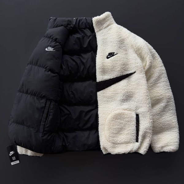 Двухсторонняя зимняя куртка Nike мужская/унисекс yoda12 фото