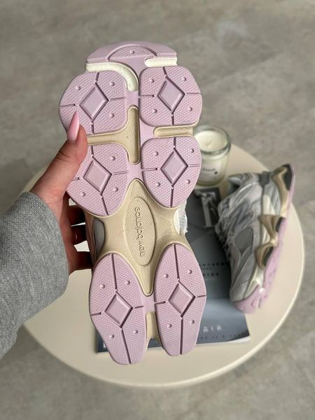 Кросівки New Balance 9060 Grey Lilac | Замшеві кросівки S1327 фото