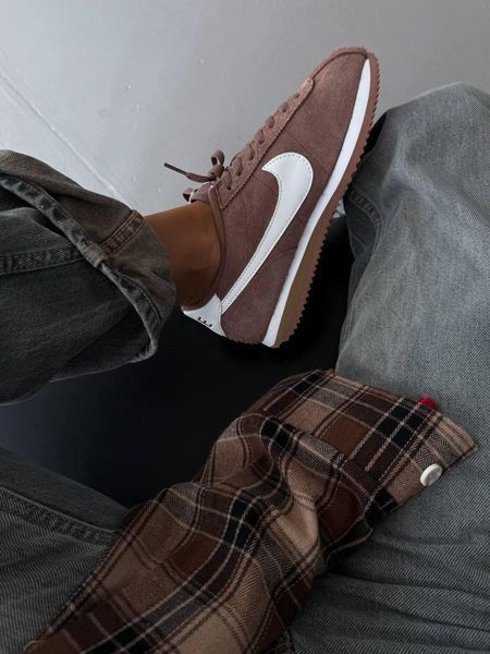 Жіночі кросівки Nike CORTEZ VINTAGE SUEDE BROWN | Замшеві кросівки 2903 фото