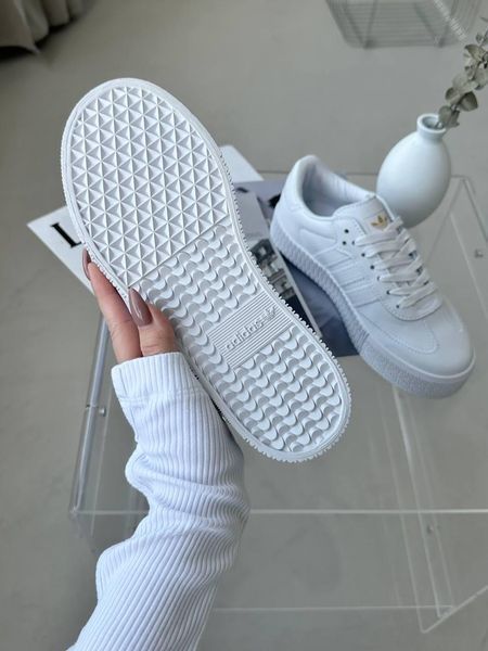 Кросівки Adidas Samba White | Жіночі кросівки S1281 фото