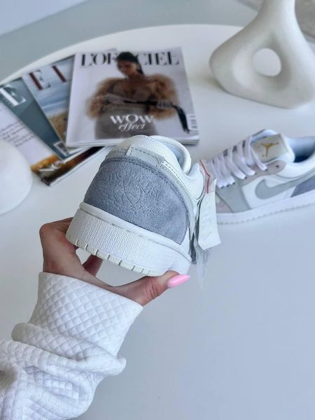 Кросівки Nike Jordan Low Litlle Paris | Шкіра-Замша S1327 фото