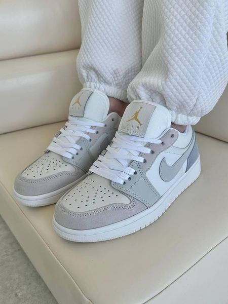 Кросівки Nike Jordan Low Litlle Paris | Шкіра-Замша S1327 фото