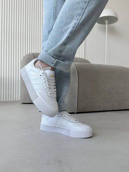 Кросівки Adidas Samba White | Жіночі кросівки S1281 фото
