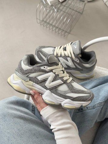 Кросівки New Balance 9060 Grey White | Замшеві кросівки S1440 фото