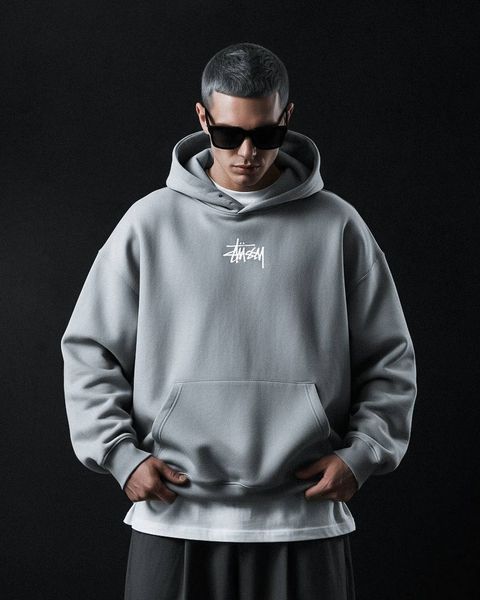Худи мужское oversize H102-105 фото