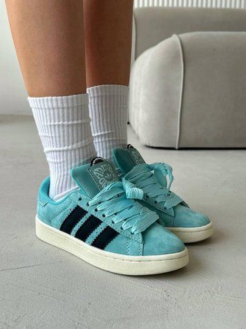Кросівки Adidas Campus Valentine's Day Blue | Жіночі кросівки S1359 фото