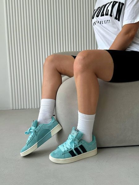 Кросівки Adidas Campus Valentine's Day Blue | Жіночі кросівки S1359 фото