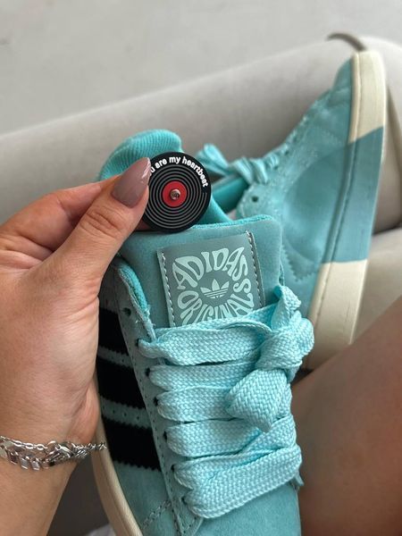 Кросівки Adidas Campus Valentine's Day Blue | Жіночі кросівки S1359 фото