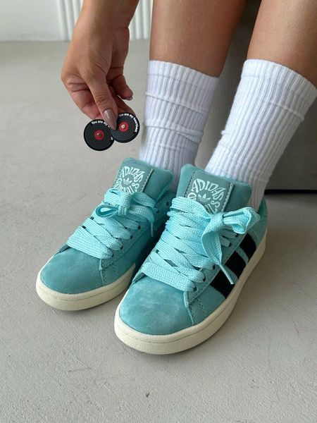Кросівки Adidas Campus Valentine's Day Blue | Жіночі кросівки S1359 фото