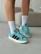 Кросівки Adidas Campus Valentine's Day Blue | Жіночі кросівки S1359 фото 5