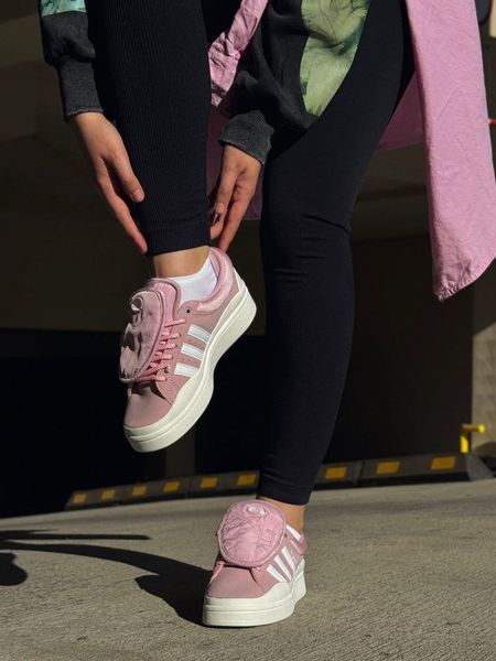 Кросівки Adidas Bad Banny Pink | Шкіра-замш CBB020603-ТБ фото
