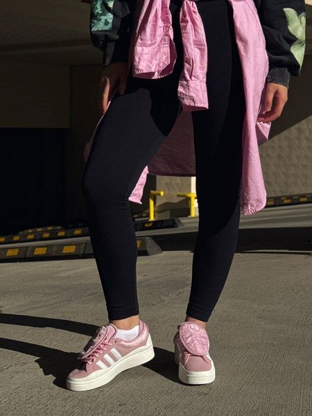 Кросівки Adidas Bad Banny Pink | Шкіра-замш CBB020603-ТБ фото