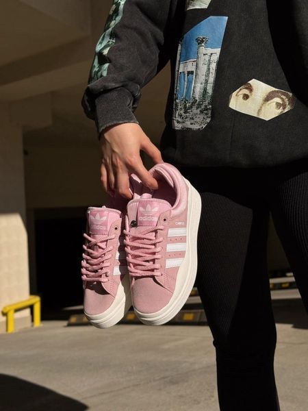 Кросівки Adidas Bad Banny Pink | Шкіра-замш CBB020603-ТБ фото