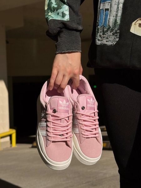 Кросівки Adidas Bad Banny Pink | Шкіра-замш CBB020603-ТБ фото