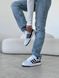 Кросівки Adidas Forum White Black | Жіночі кросівки S1382 фото 5