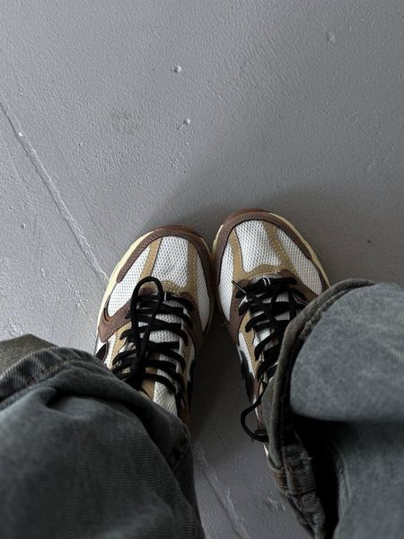 Жіночі кросівки New Balance 530 Brown White | Замшеві кросівки 4050 фото