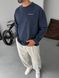 Чоловічий лонгслів Oversize Acid Wash TT2466 фото 3