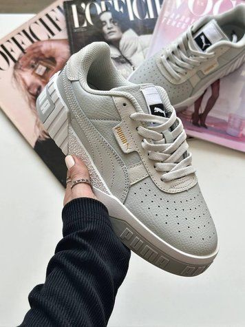 Кросівки Puma Cali Grey | Жіночі кросівки J1042 фото