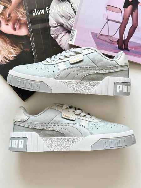 Кросівки Puma Cali Grey | Жіночі кросівки J1042 фото