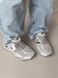 Кросівки New Balance 9060 Silver Metallic Grey | Замшеві кросівки S1439 фото 10