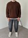 Вʼязаний оверсайз светр Cropped Fit LA153 фото 31