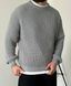 Вʼязаний оверсайз светр Cropped Fit LA153 фото 18