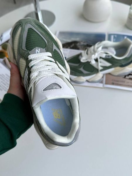 Кросівки New Balance 9060 Nori | Замшеві кросівки S1210 фото