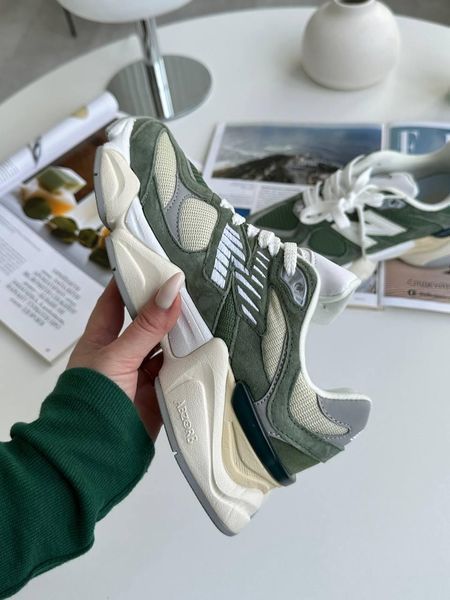Кросівки New Balance 9060 Nori | Замшеві кросівки S1210 фото