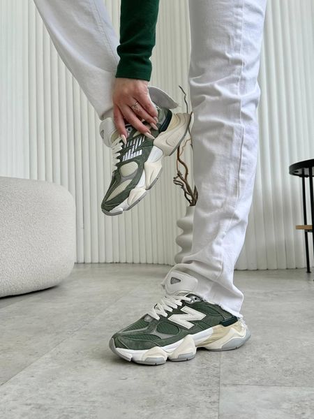Кросівки New Balance 9060 Nori | Замшеві кросівки S1210 фото