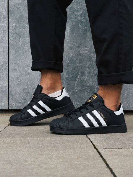Кроссовки Adidas Superstar Black SL010104-ТА фото