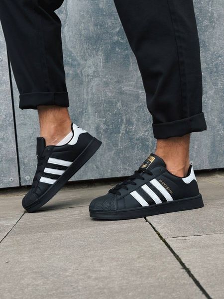 Кроссовки Adidas Superstar Black SL010104-ТА фото