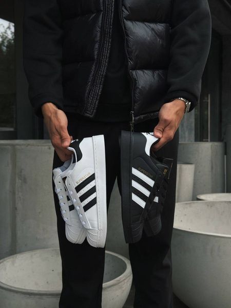 Кроссовки Adidas Superstar Black SL010104-ТА фото