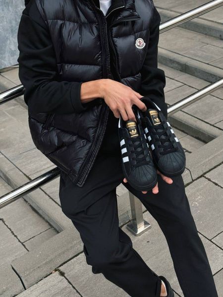 Кроссовки Adidas Superstar Black SL010104-ТА фото