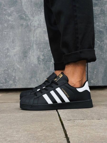 Кроссовки Adidas Superstar Black SL010104-ТА фото