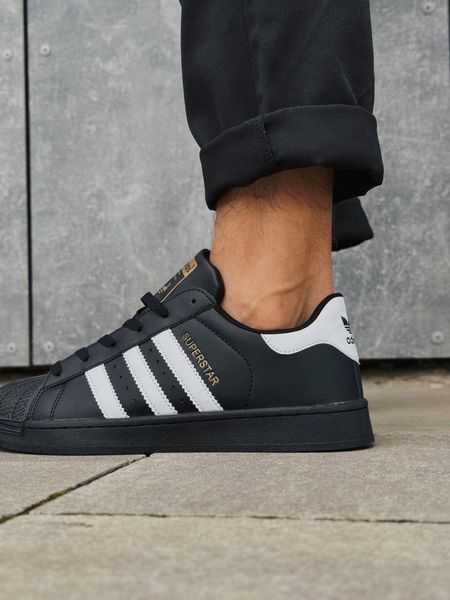 Кроссовки Adidas Superstar Black SL010104-ТА фото
